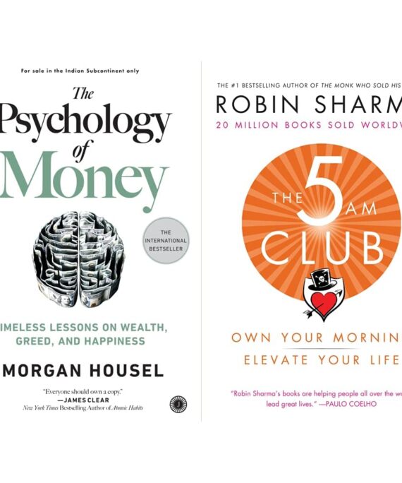 The Psychology Of Money & 5 Am Club Pack Of 2