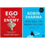 Ego Is the enemy & Who Will Cry When You Die Pack Of 2