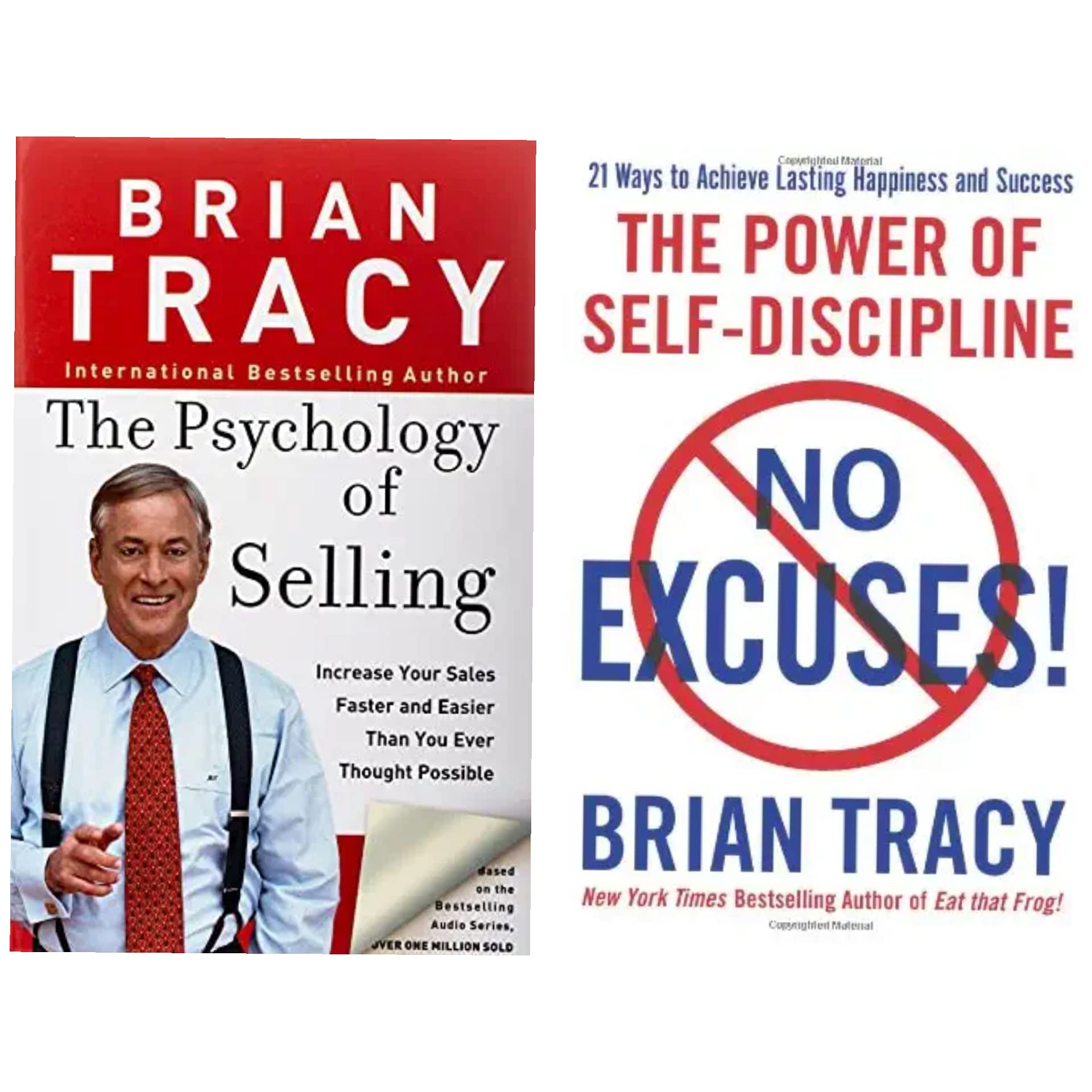The Psychology Of Selling & No Excuses Pack Of 2