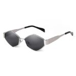 Bookmysphere Retro Hexagon Sunglasses for Women and Men