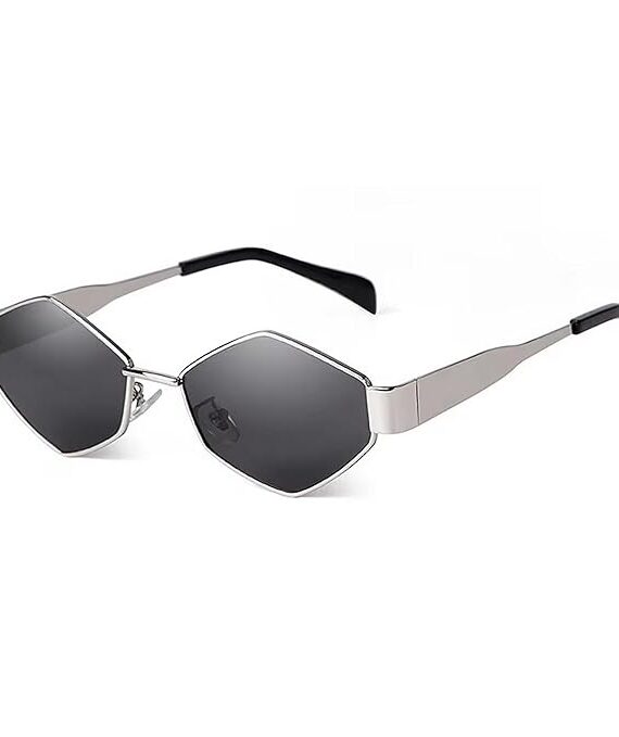 Bookmysphere Retro Hexagon Sunglasses for Women and Men