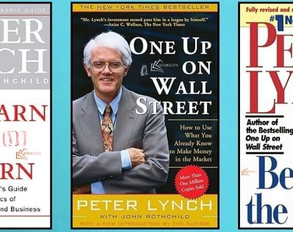 One Up On Wall Street + Learn To Earn + Beating The Street by Peter Lynch (Set Of 3 Books)