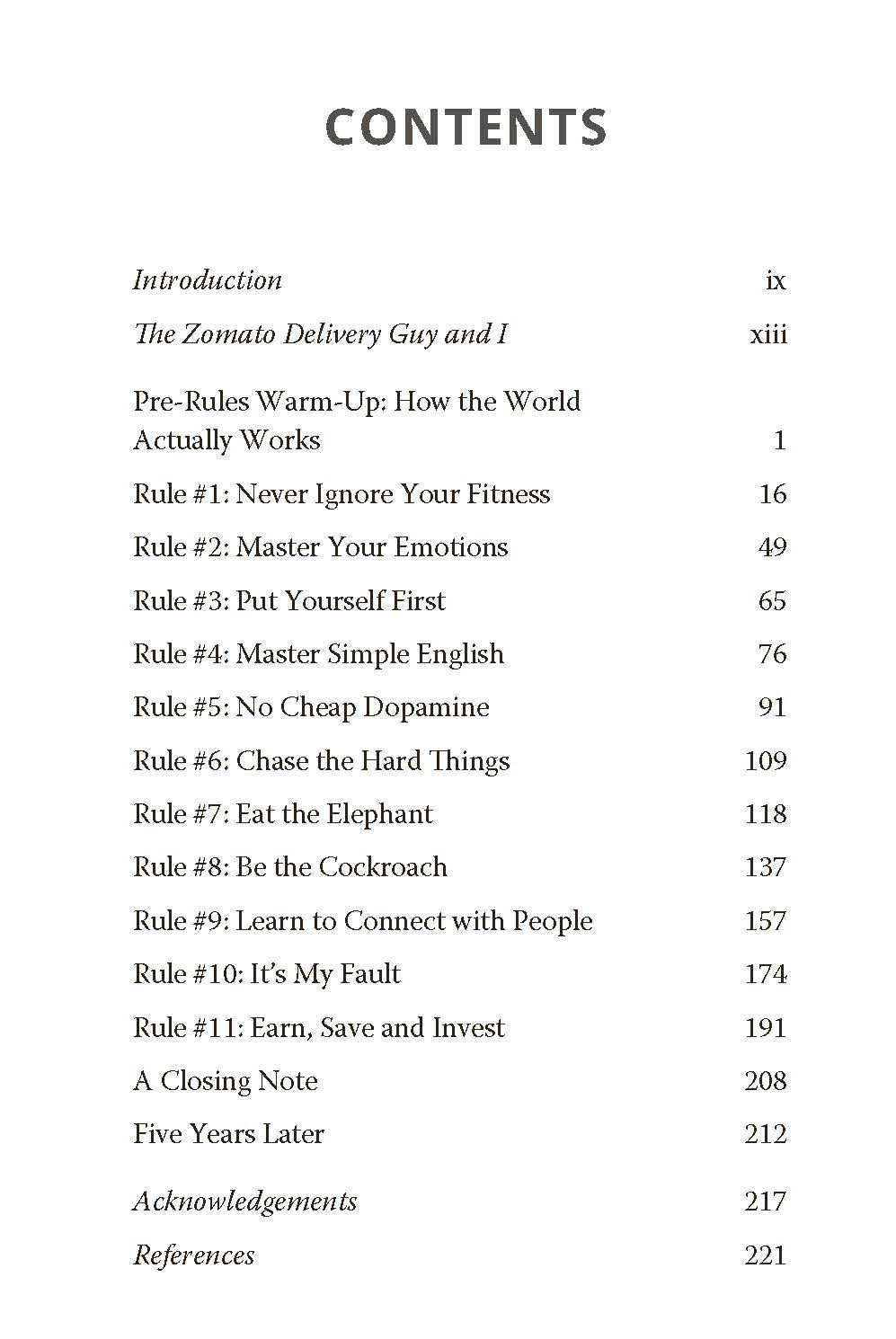 11 rules for life: secrets to level up