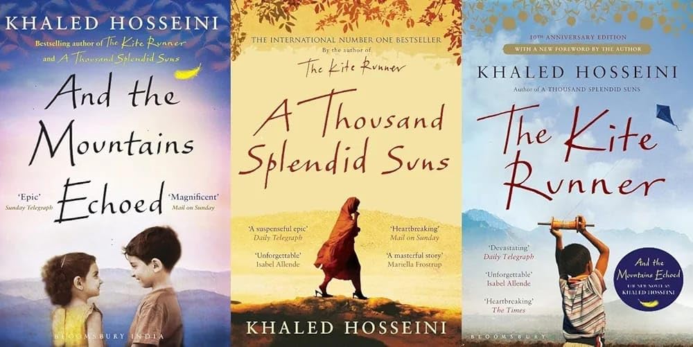 The Kite Runner A Thousand Splendid Suns And Mountains Echoed Combo Fiction Paperback Books