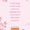 warmth: words for anyone trying to move on
