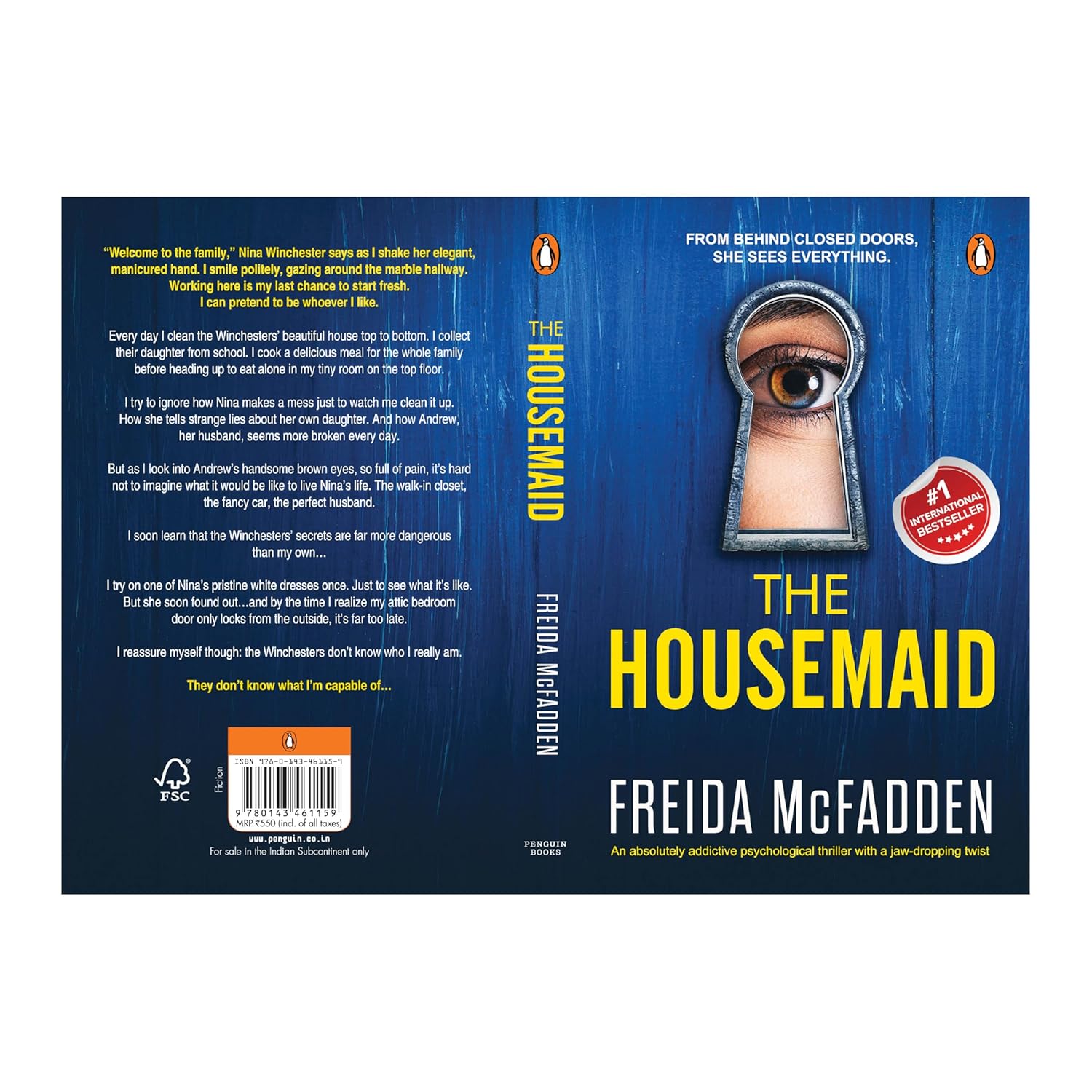 The Housemaid: An Absolutely Addictive Psychological Thriller with a Jaw-Dropping Twist (The Housemaid series, Book1) | TikTok Viral & Bestseller Pick