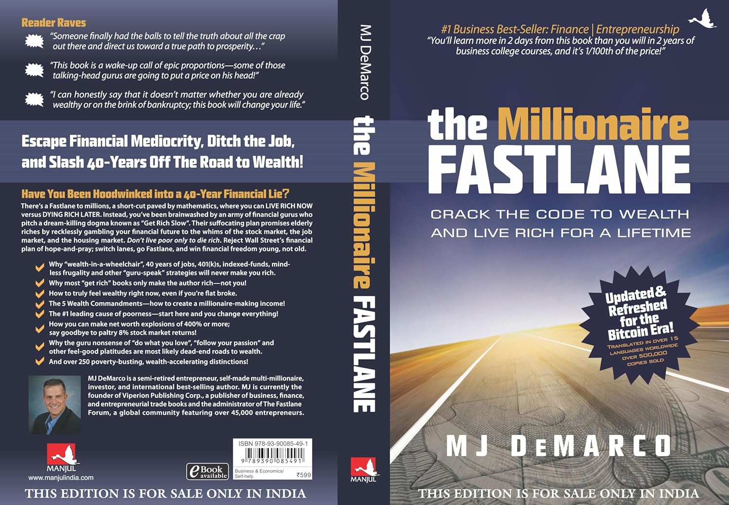 The Millionaire Fastlane: Crack the Code to Wealth and Live Rich for a Lifetime