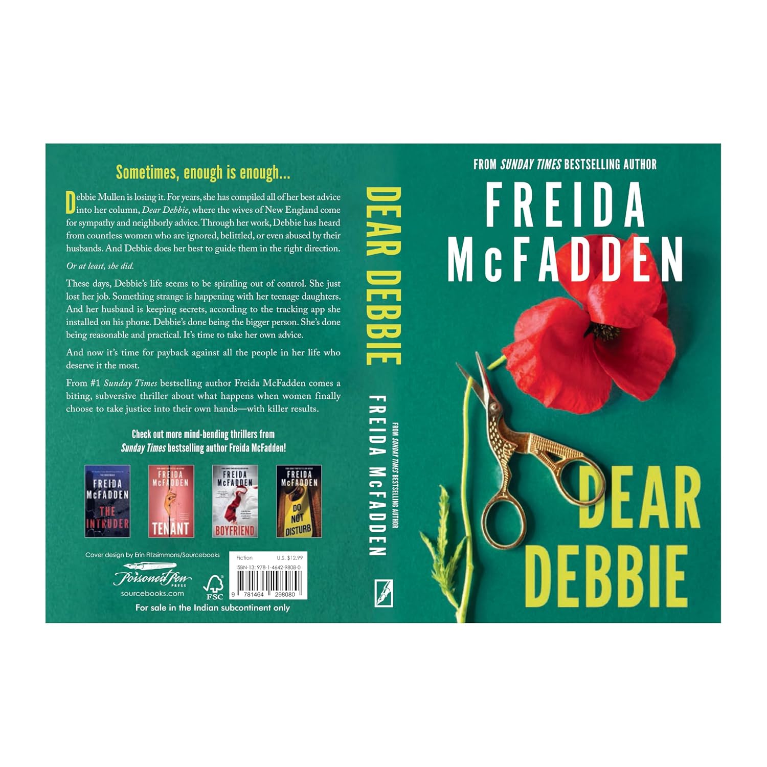 Dear Debbie: A Twisted Domestic Thriller About Secrets, Revenge and Justice from New York Times Bestselling Author of The Housemaid
