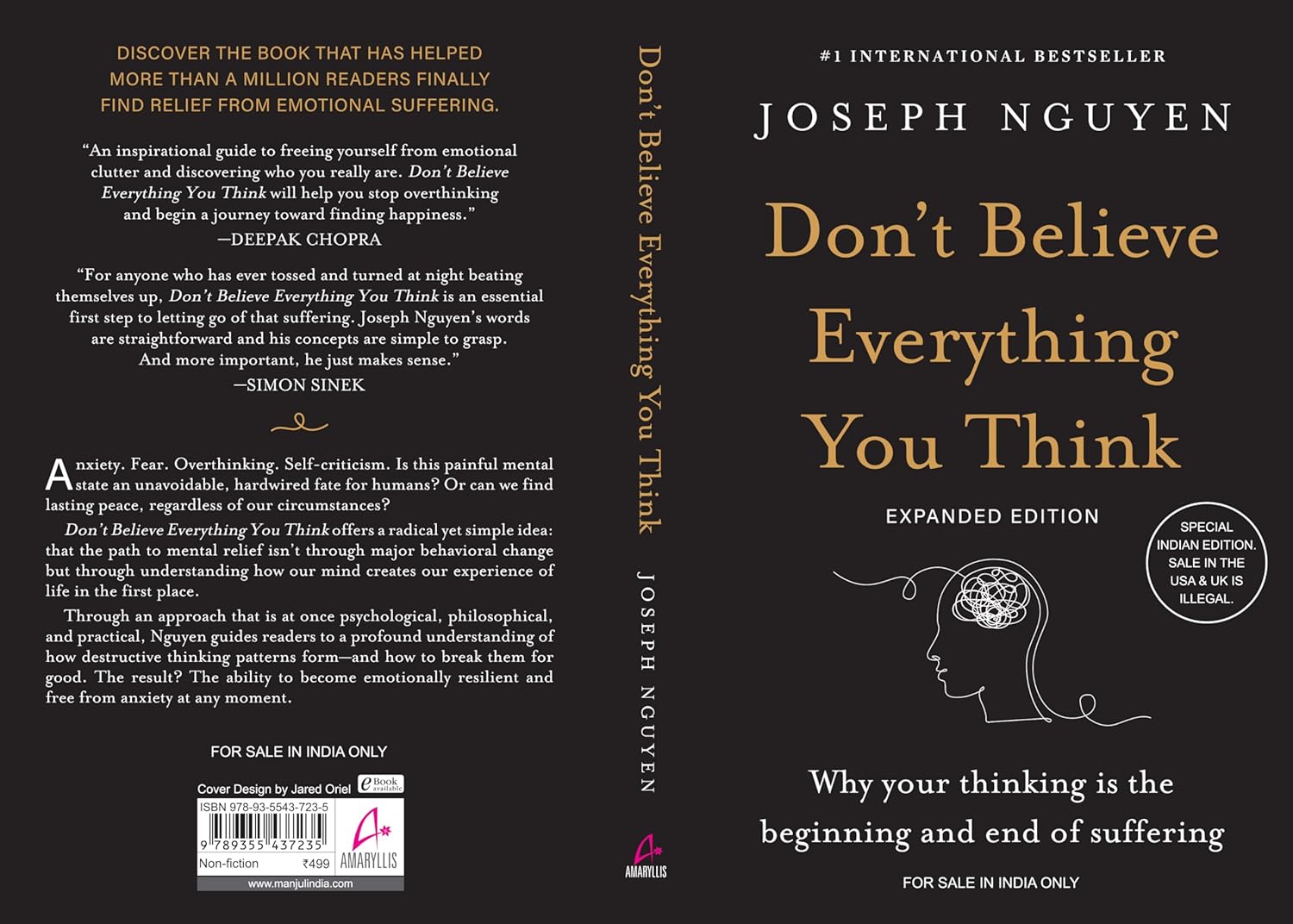 Don't Believe Everything You Think (Expanded Edition) : Why Your Thinking Is the Beginning & End of Suffering (English)