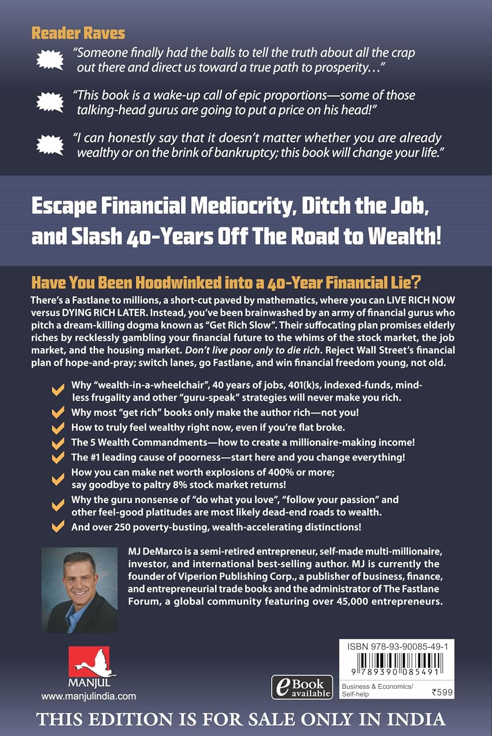 The Millionaire Fastlane: Crack the Code to Wealth and Live Rich for a Lifetime